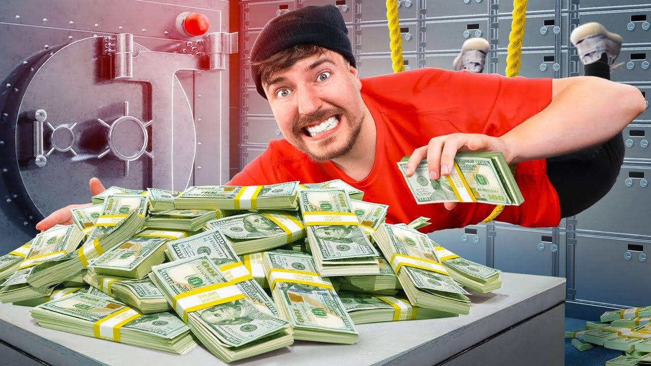 First To Rob Bank Wins $100,000 | MrBeast