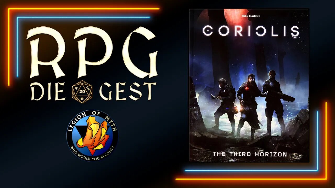 [#08-1.2] - Let's create a character for Coriolis: The Third Horizon - (First time!)