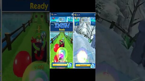 Panda Amy VS Lego Amy I Sonic Dash 7.3.0 #shorts #short #shortvideo