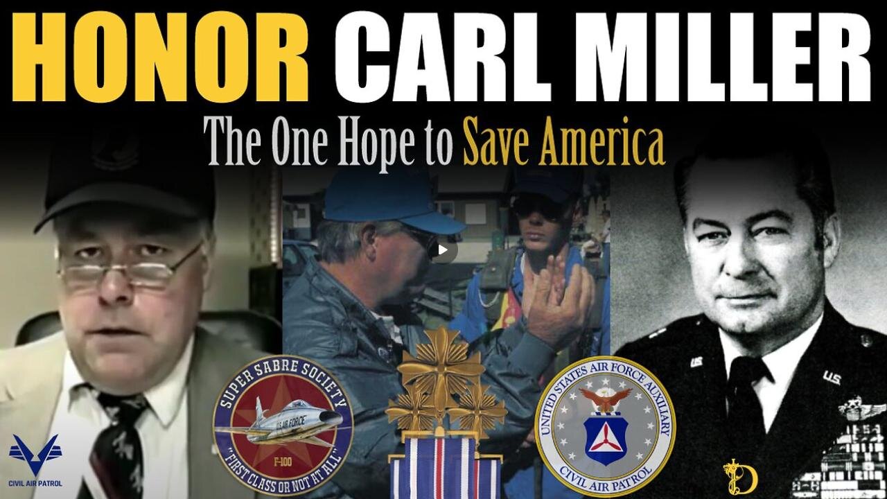 Legendary Combat War Pilot Carl Miller: The War Hero we all could use right about now ~ by DisclosureHub