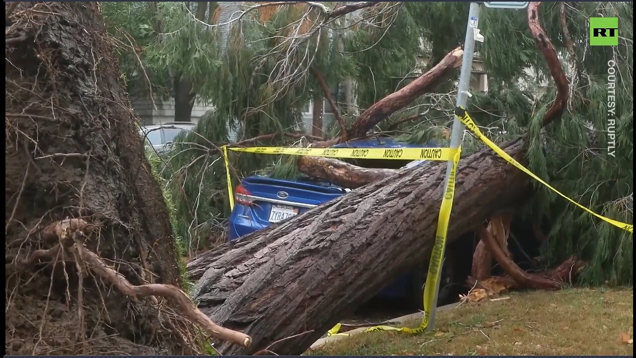 Life-threatening storm batters Northern California
