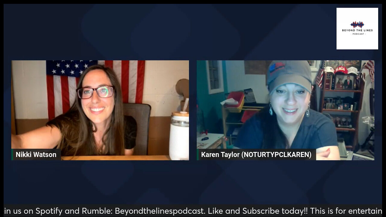 Episode 99: Beyond the Lines podcast with Nikki + Karen