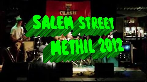 Salem Street, Live at The Venue, Methil, 1st December 2012.