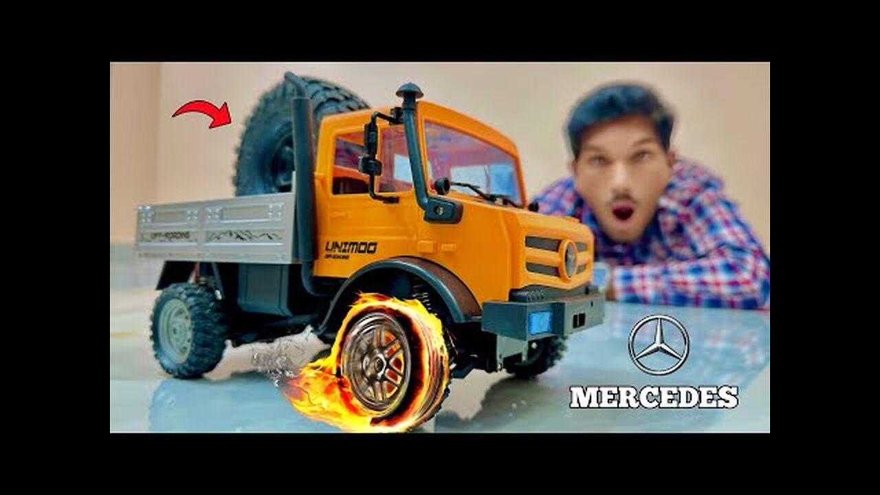 RC Mercedes Drift Truck Unboxing & Testing - Chatpat toy tv