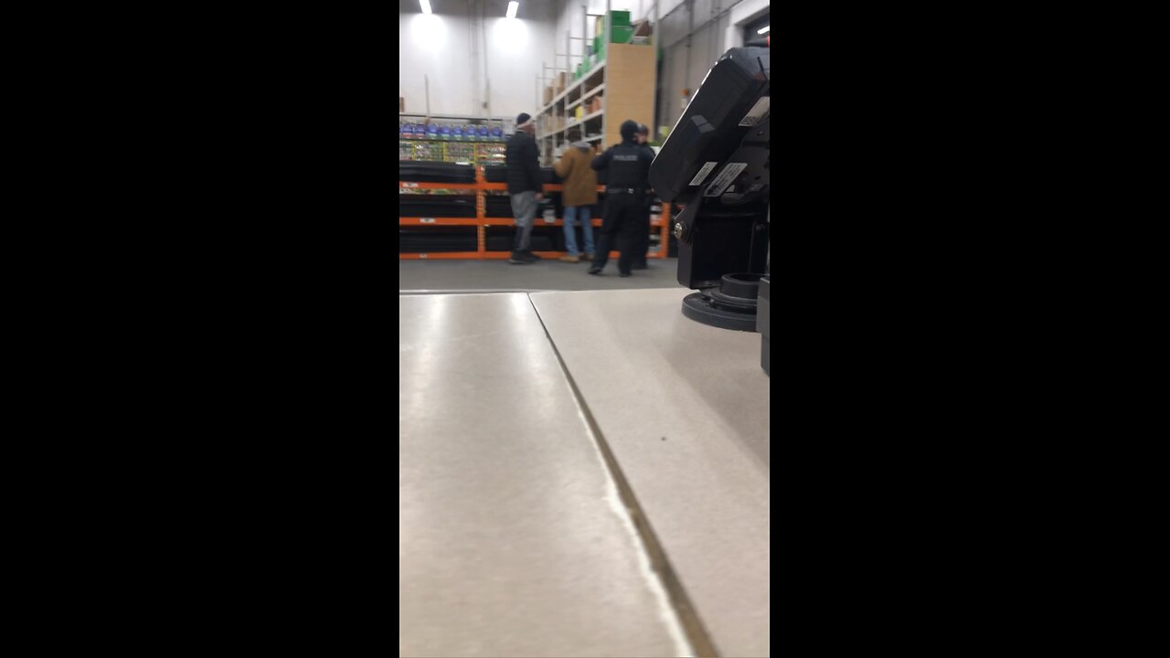 Got caught stealing at #homedepot