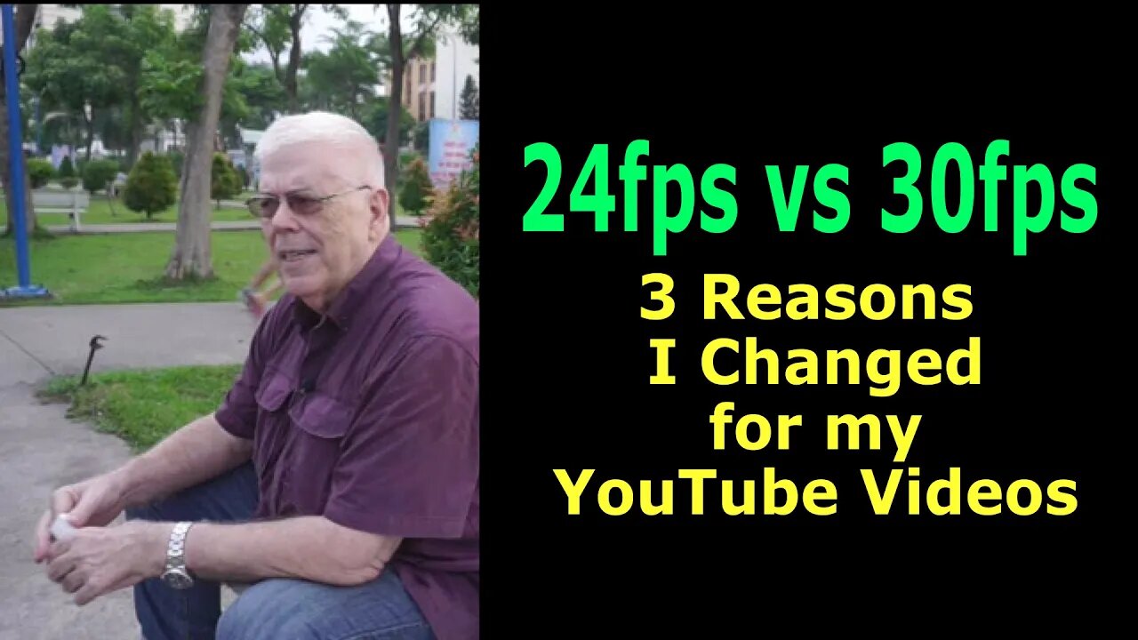 24fps vs 30fps - 3 Reasons I Changed for My YouTube Videos (YouTube Creators)