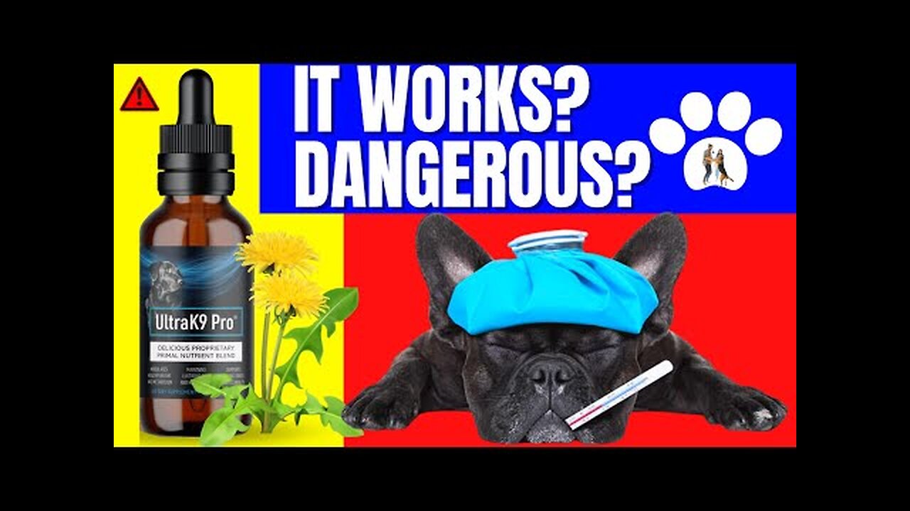 ULTRA K9 PRO | ULTRA K9 PRO REVIEW 🐶 DANGEROUS? 🐶 SUPPLEMENT FOR DOG 2023 |