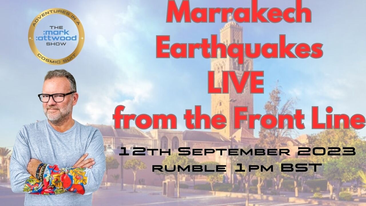 Marrakech Earthquake - Live from the Front Line