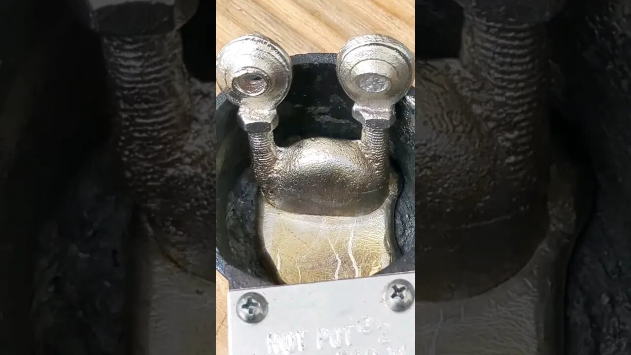 Melting Pewter is so cool! #shorts #shortsfeed #cool