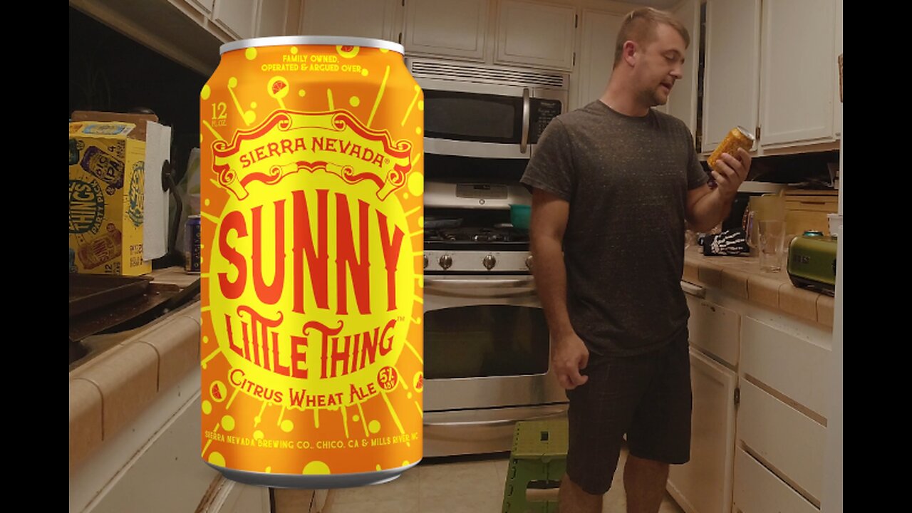 Reviewing Sierra Nevada Sunny Little Thing Citrus Wheat Ale #ipa 🍻🍋🌞🌾#sierranevada