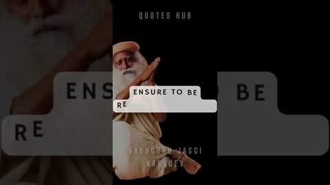 One of the Most Inspiring Quotes from Sadhguru || #quotes || #shorts || #sadhguru