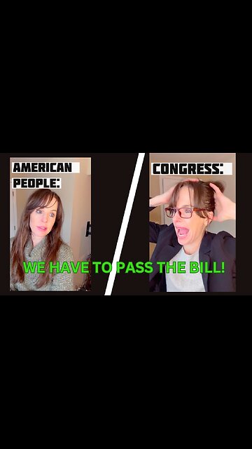 “We have to pass this bill!”
