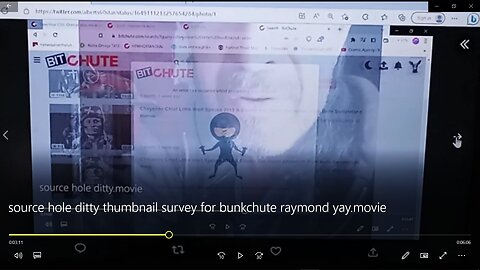 SOURCE HOLE DITTY BUNKCHUTE RAYMOND THUMBNAIL SURVEY YAY!