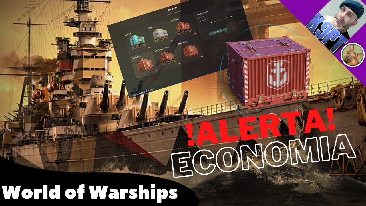 World of Warships, novas opções contentores!