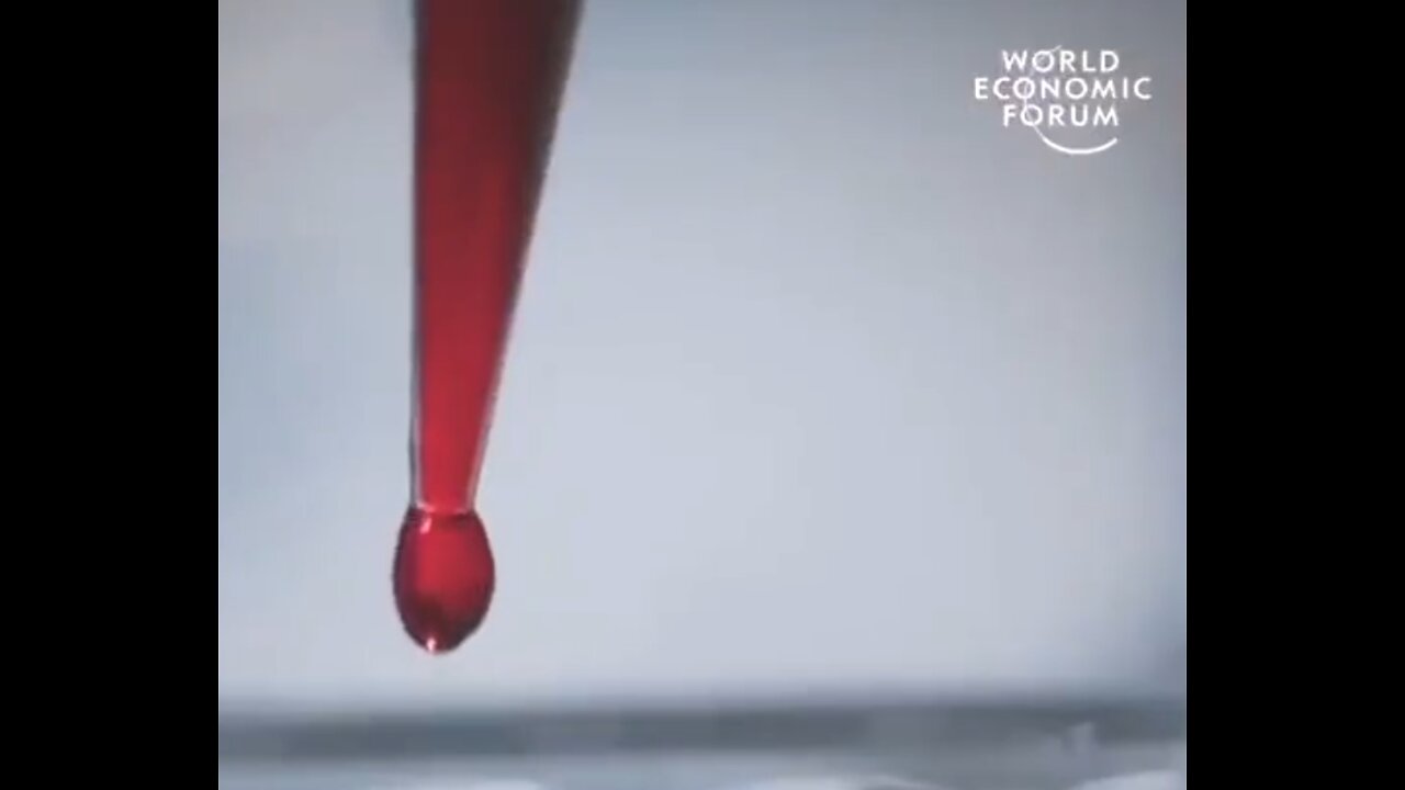WEF advertisement promoting global blood passport, 2021