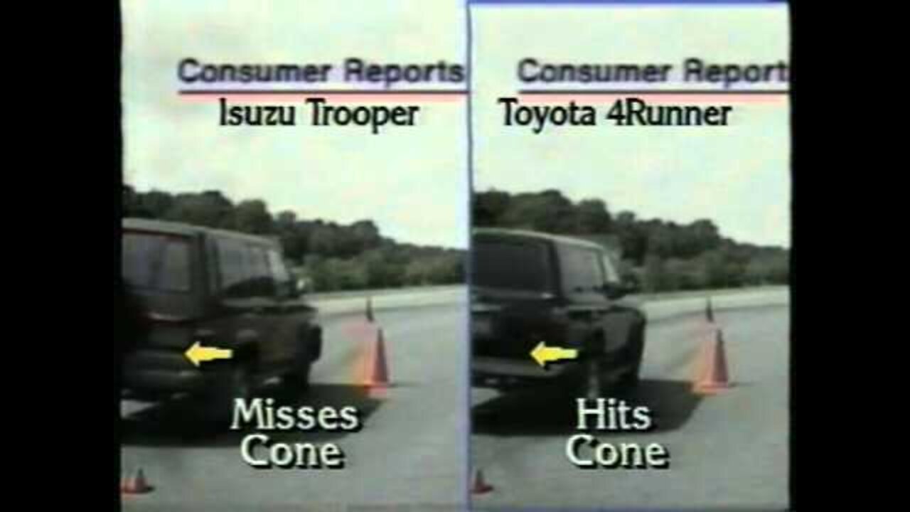 Isuzu versus Consumer Reports