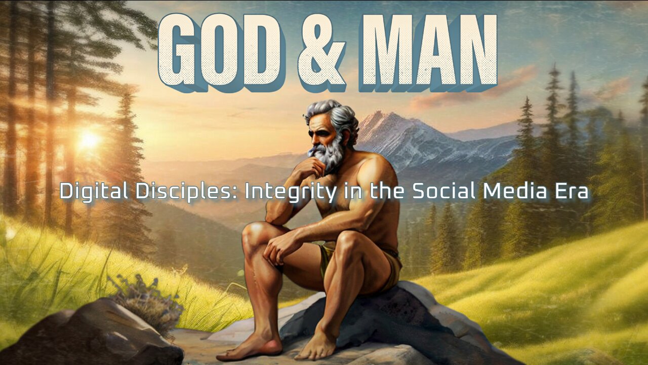 God & Man - Ep 4 - Digital Disciples: Integrity in the Social Media Era