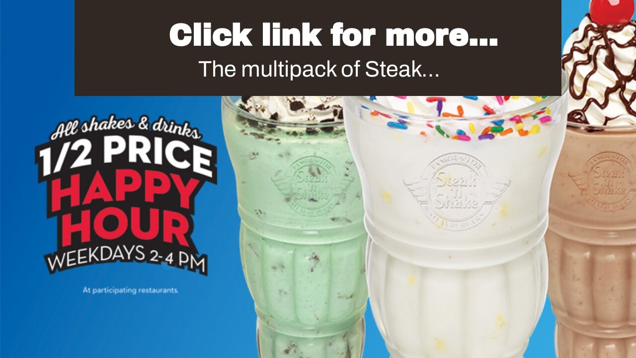 Click link for more information! Steak 'n Shake Gift Cards, Multipack of 4