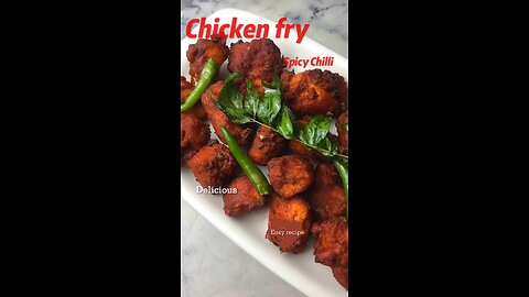 Chicken fry Recipe 👍✨🥰 Street Style 👍👍