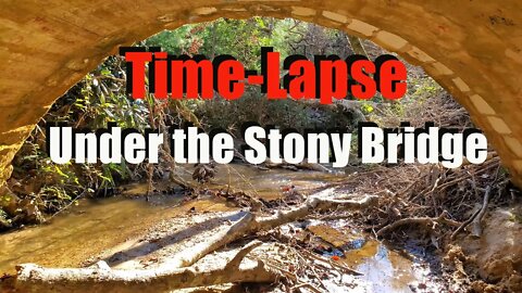 Time Lapse under the Stony Bridge