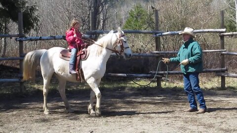 Hadassah Second Horse Lesson