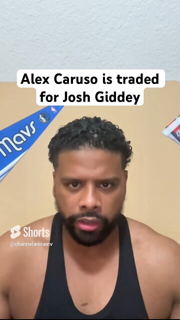 Alex Caruso is traded for Josh Giddey #shorts #basketballshorts #nba #basketball #sportsnews #sports