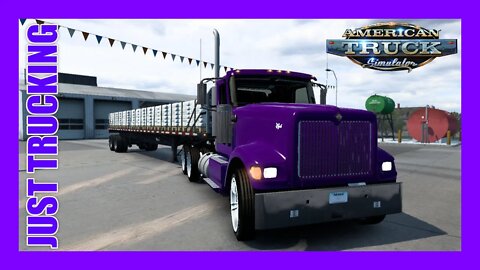 ATS 1.45 American Truck Simulator on Backup PC Trying Roberts Sunglasses