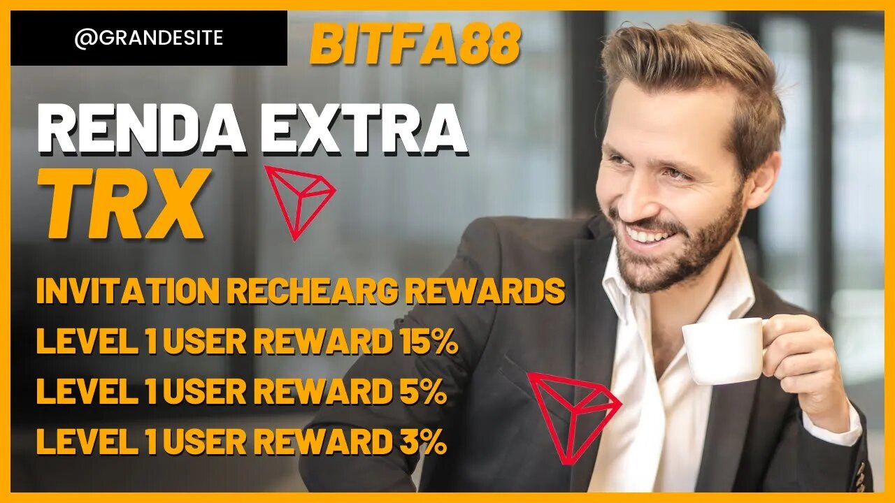 Bitfa88 - Novo Cloud Miner dando 8000 TRX de bônus no cadastro rendimento de 3% a 9.5% dia.