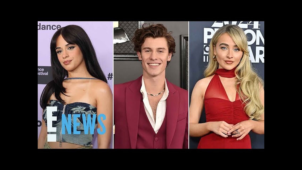 Shawn Mendes Seemingly ADDRESSES Love Triangle Rumors w/ Camilla Cabello & Sabrina Carpenter | ENews