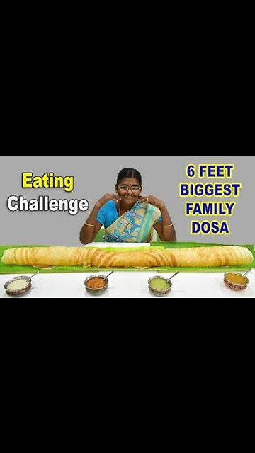 Family Dosa recipe 🤔, Biggest Dosa recipe