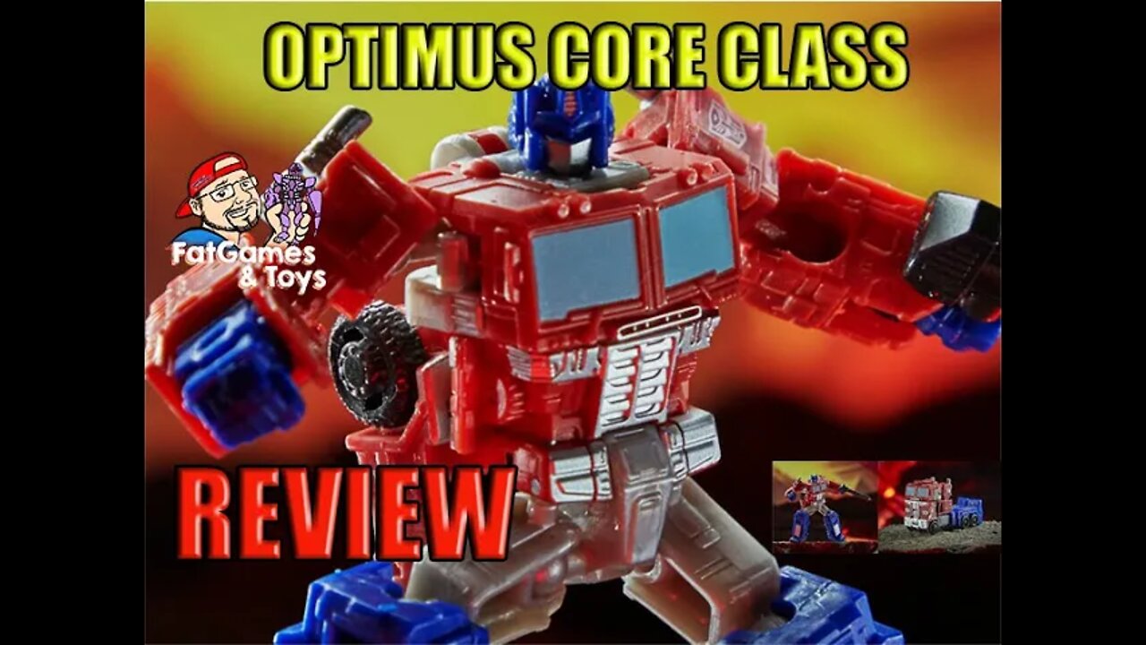 Transformers Kingdom WFC Core Class Optimus Prime Review