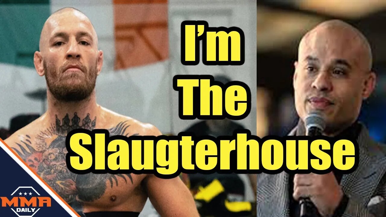 Conor McGregor says he's the slaughterhouse, Ali hints at Khabibs return, Burns calls outs Nate Diaz