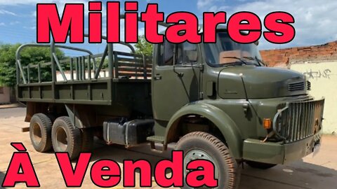 Ep.7 Caminhões e viaturas Militares à venda no Brasil 📉