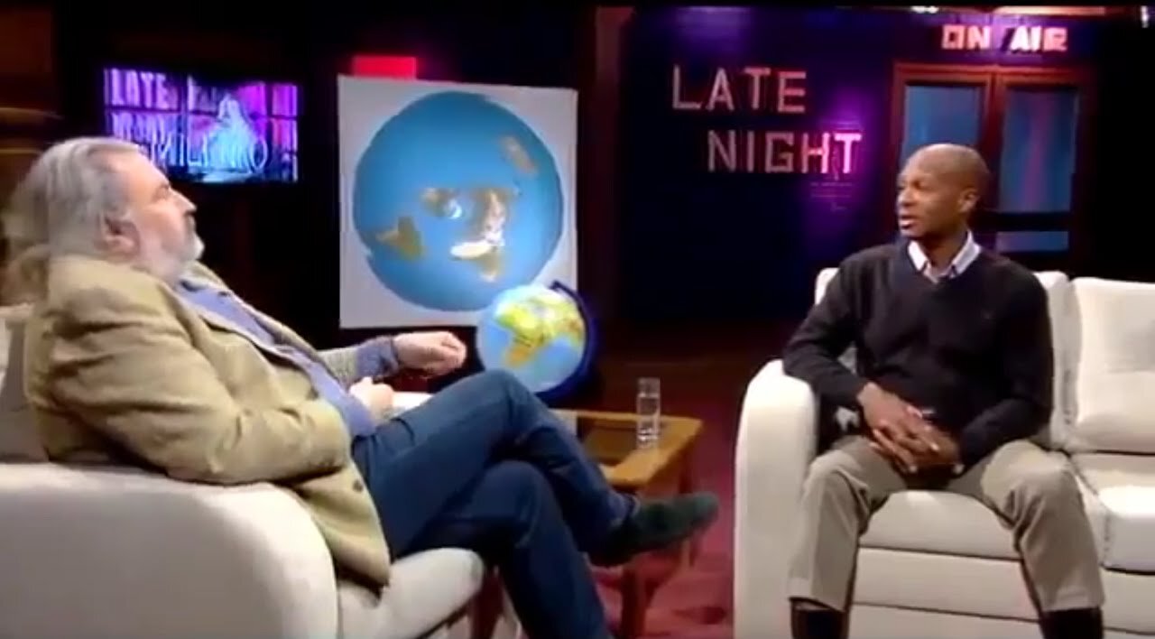 Dave Murphy talks Flat Earth on Late Night TV with Milenko - Mark Sargent