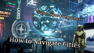 Star Citizen - How to navigate Cities