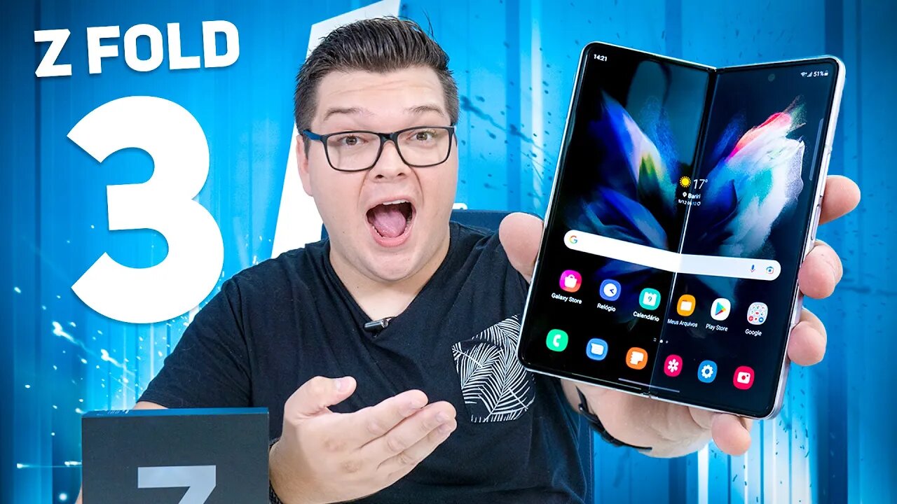 Galaxy Z FOLD 3 - O MELHOR da SAMSUNG!