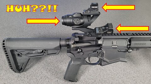 Ruger SFAR Optics Setup, Ridiculous or Perfect?