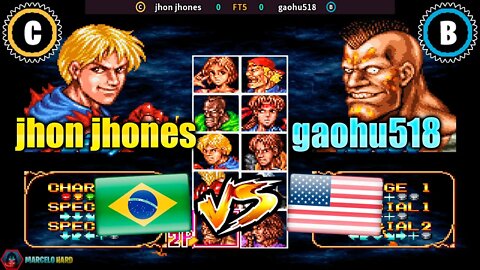 Double Dragon (jhon jhones Vs. gaohu518) [Brazil Vs. U.S.A.]