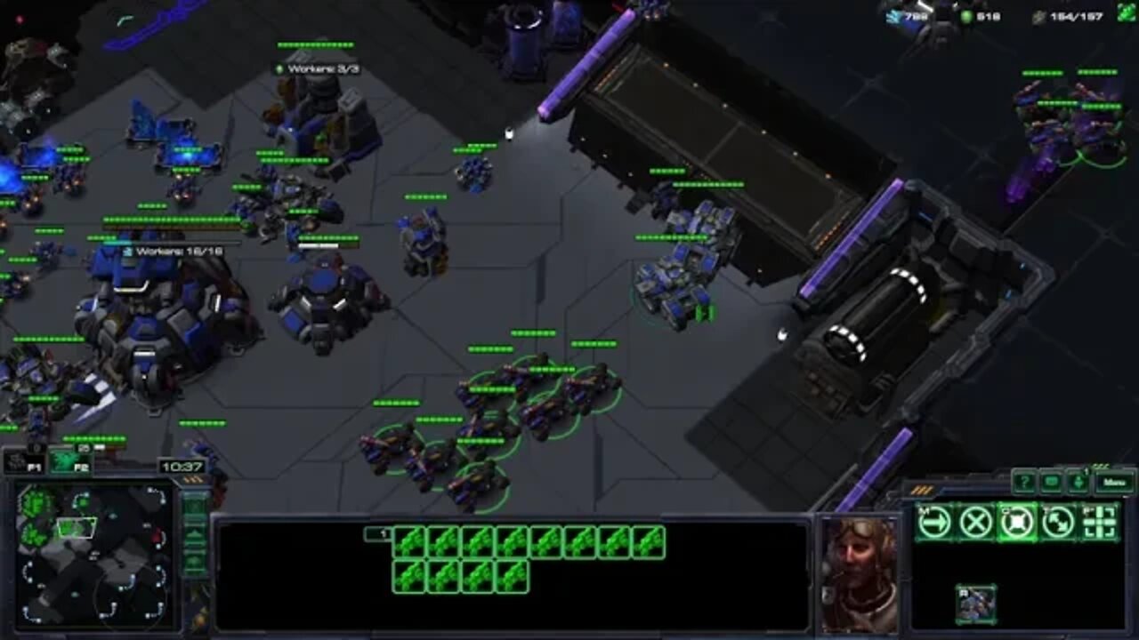 Session 3: Starcraft II (1v1 matchmaking as random) - -