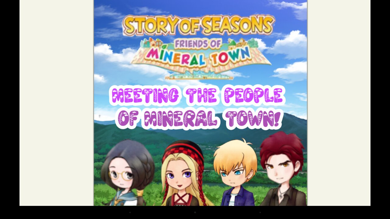 Getting to know the people of Mineral Town! Story of Seasons Friends of Mineral Town#2