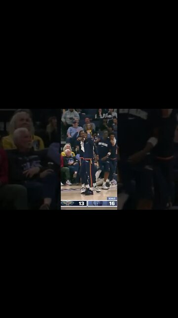 Jaxson Hayes POSTERIZES Steven Adams 👀