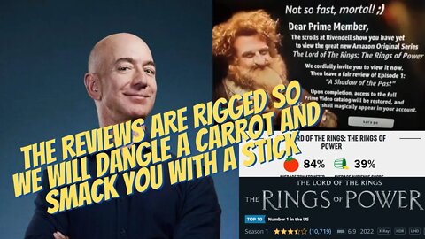 WTF Amazon? This can't be real! Amazon holds your account hostage until you write a "fair" review.
