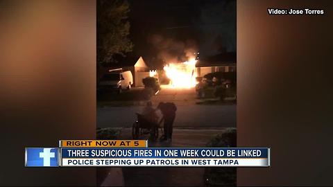 West Tampa arsons have neighbors on alert