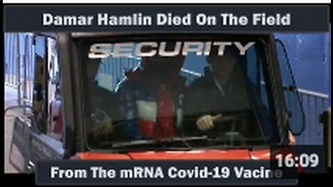 Damar Hamlin Died On The Field From The mRNA Covid-19 Vaccine