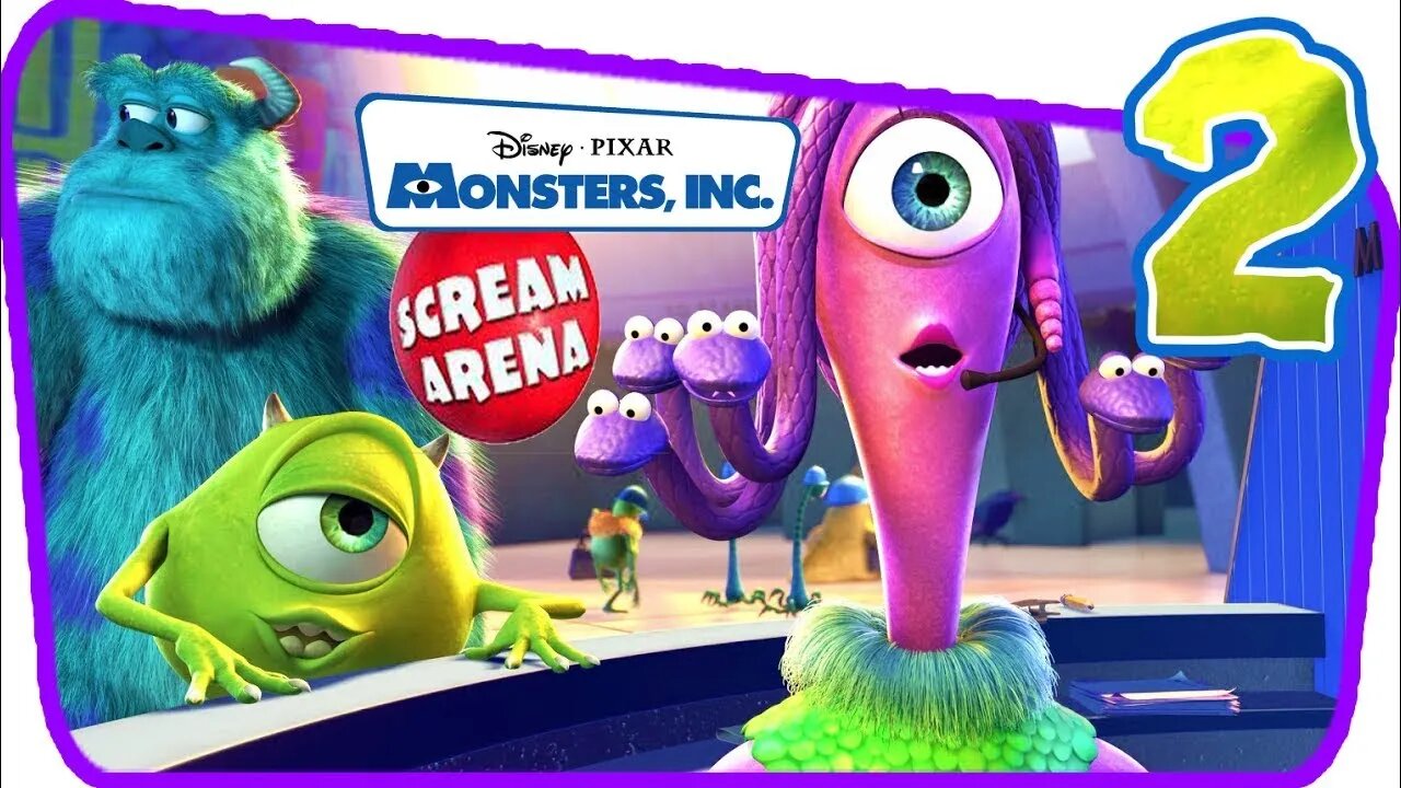 Monster Inc Scream Arena Walkthrough (GameCube) - Part 2