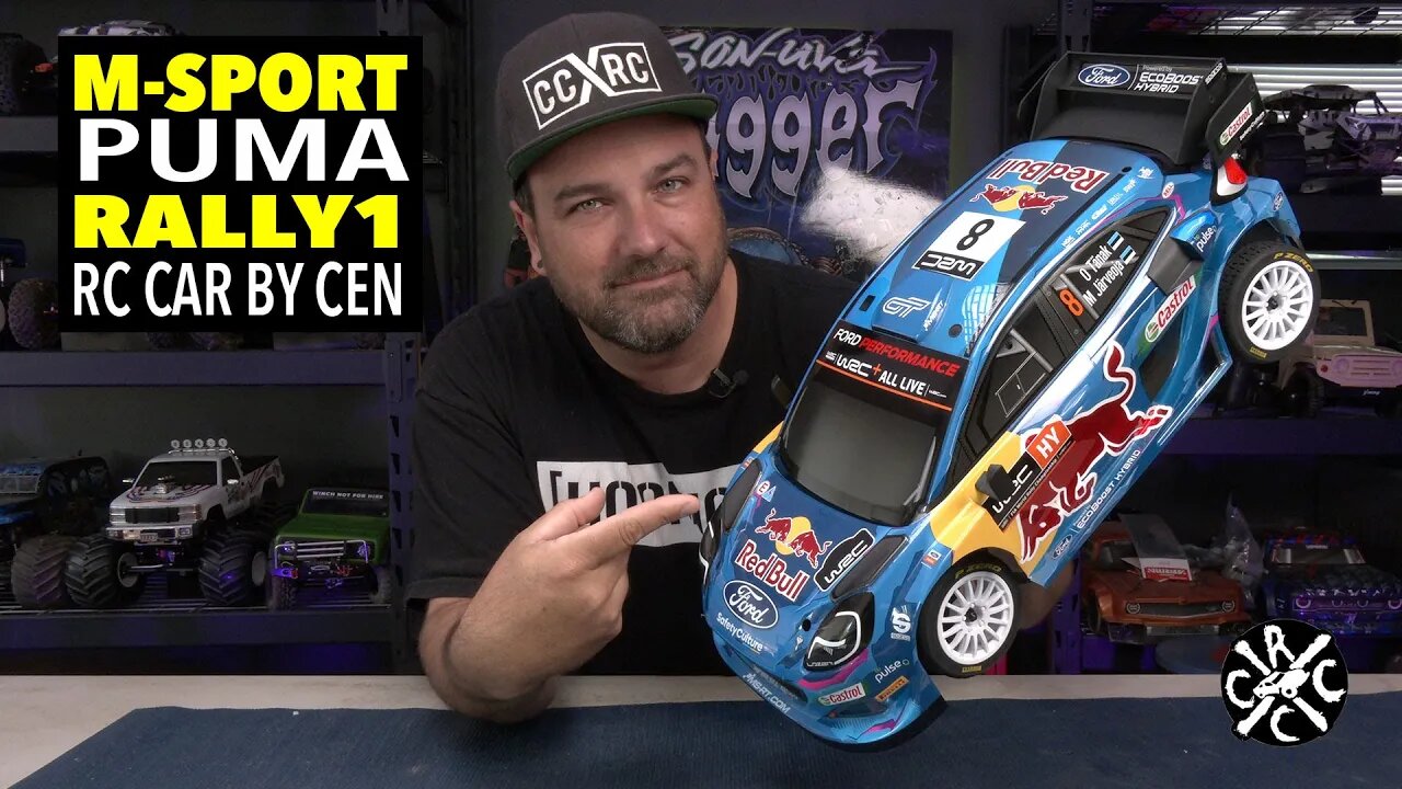 CEN M-Sport Puma Rally1 Officially Licensed 1/8 RC Rally Car - Unboxing & First Run