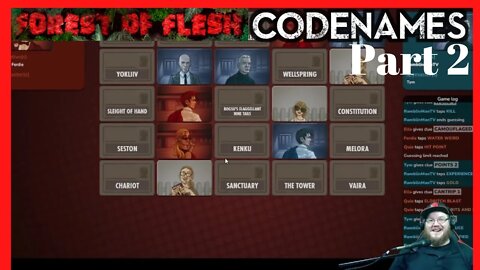 Codenames Part 2 with the Forest of Flesh crew and chat!