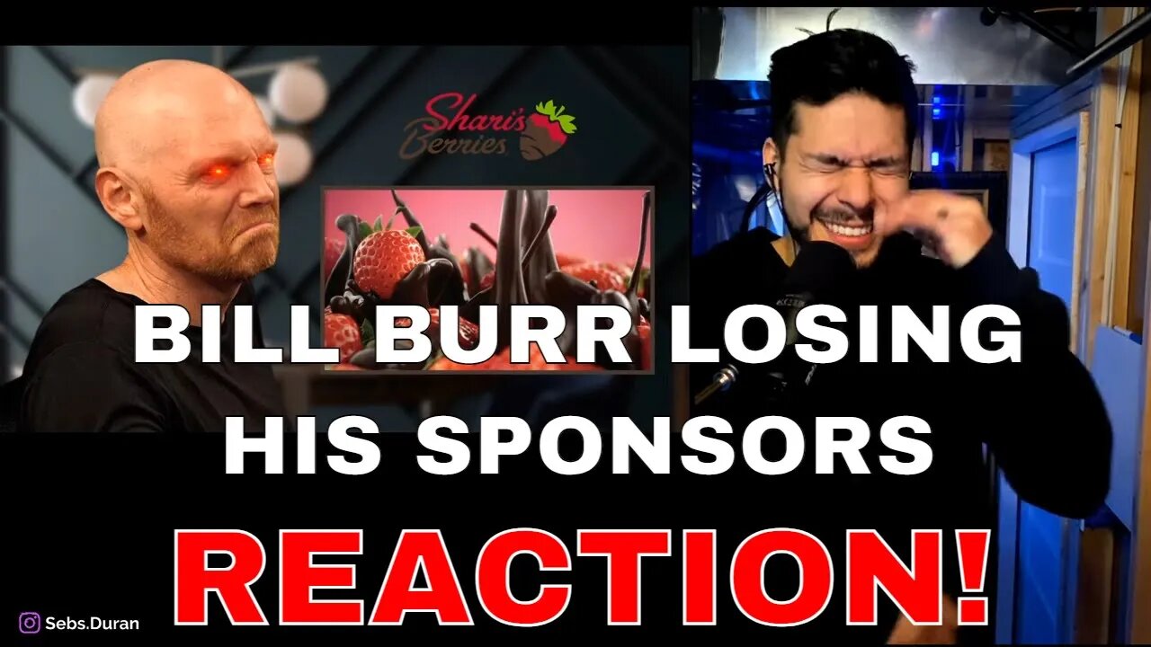 Bill Burr selling Uber, Sheri's Berries, and Headspace, ULTIMATE SALES REP (Reaction!)