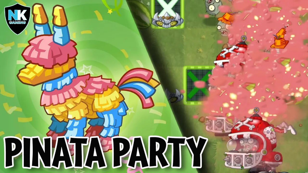 PvZ 2 - Pinata Party - May 17, 2022 - Level 1 Plants