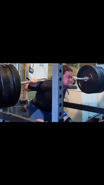190 Kgs Squat Attempt WHILE SICK. VERY Close!
